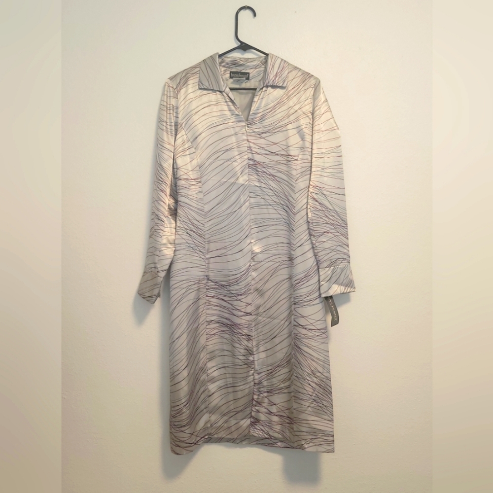 Vintage Harve Benard Silk Button Down Dress
